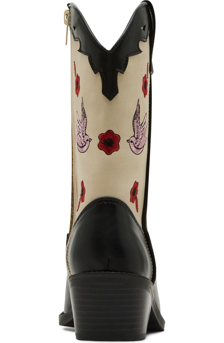 Steve Madden Kids' JNectar Boot, Alternate, color, Black Mult