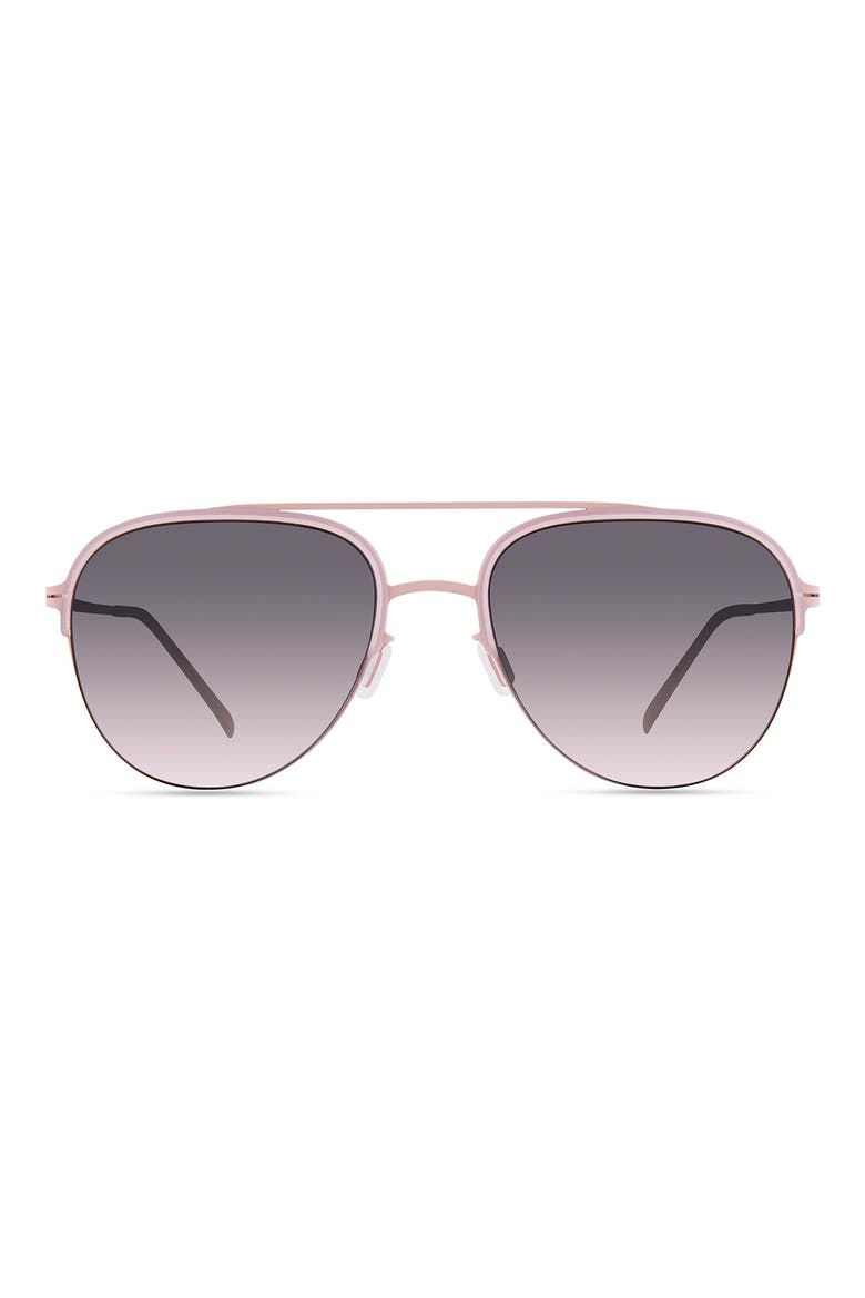 Aviator Sunglasses, Main, color, PINK