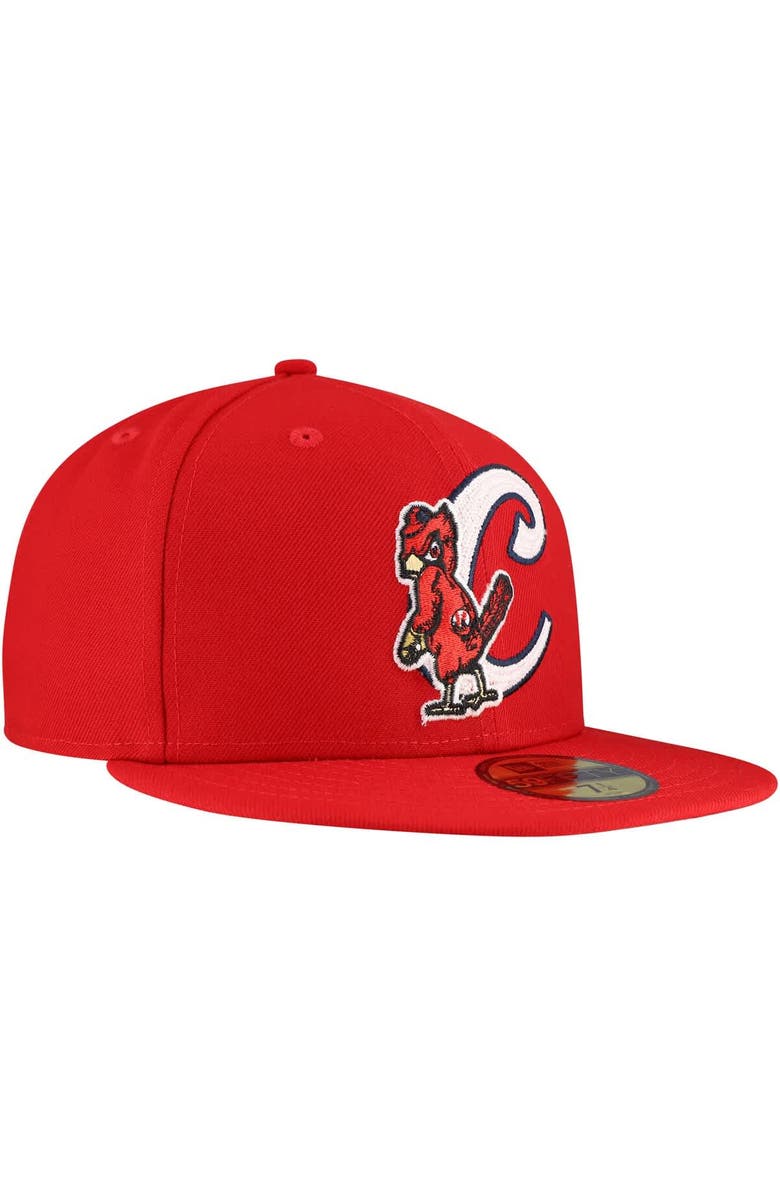 New Era Men's New Era Red St. Louis Cardinals  Duo Logo 2.0 59FIFTY Fitted Hat, Alternate, color, 