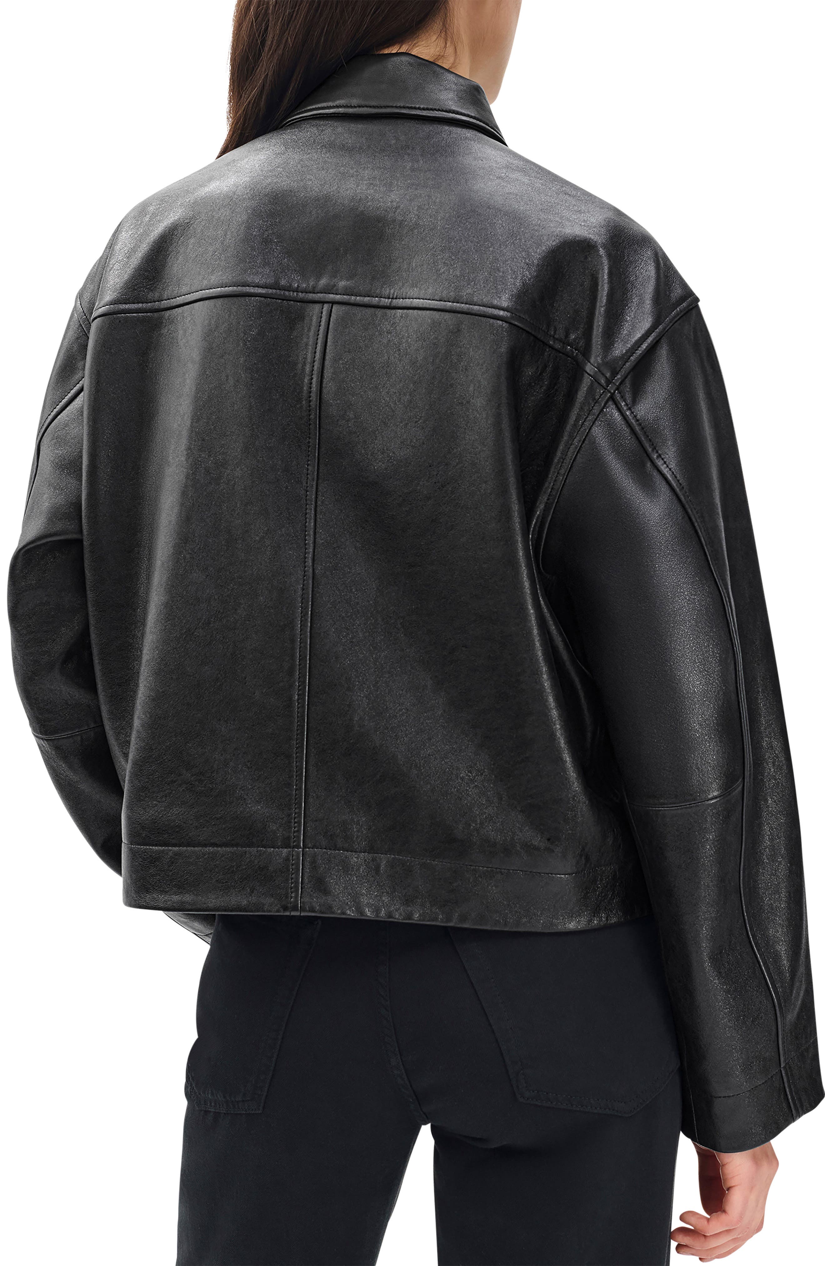 Nonie Leather Jacket - image 2