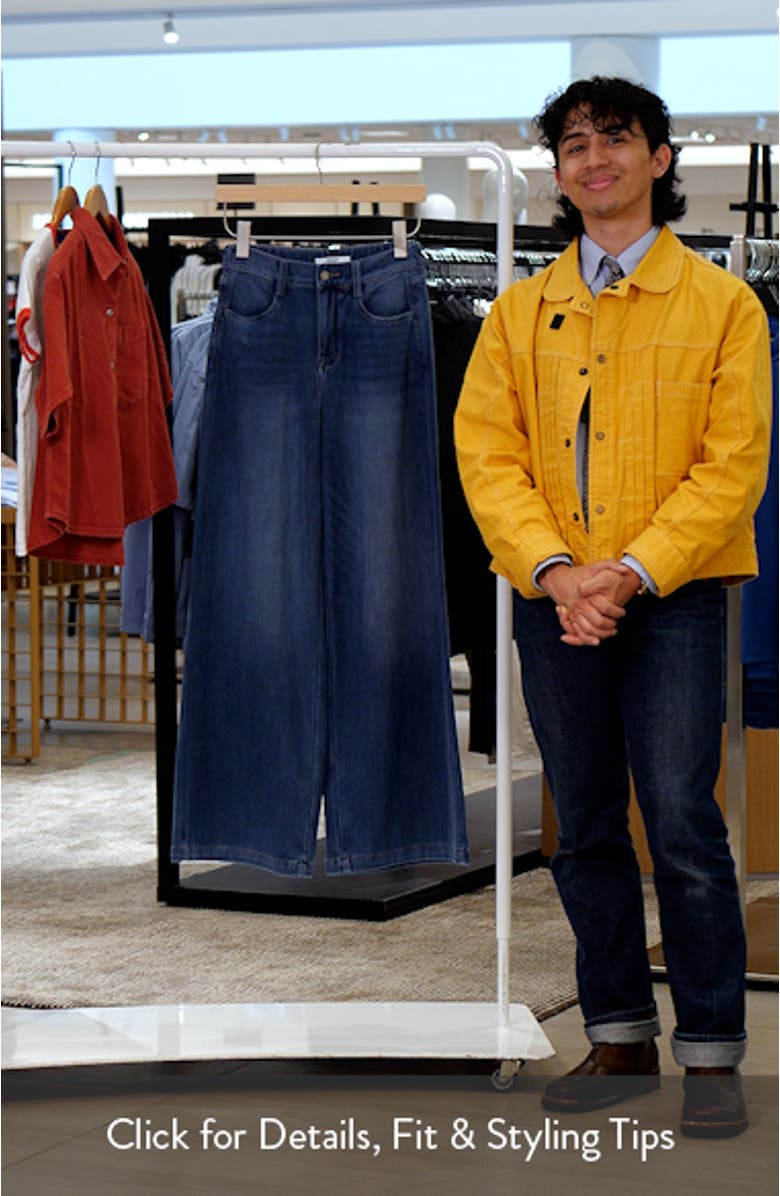 High Waist Wide Leg Jeans, sales video thumbnail