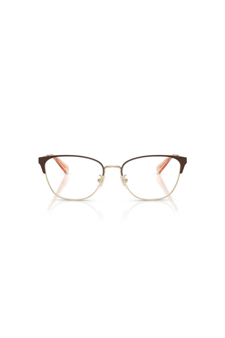 54mm Cat Eye optical glasses, Alternate, color, Gold