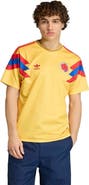 adidas Men's adidas  Yellow Colombia National Team 1990 Bringback Home Jersey
