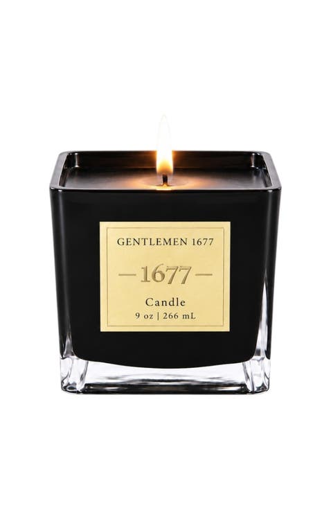 Gentlemen 1677 Square Candle
