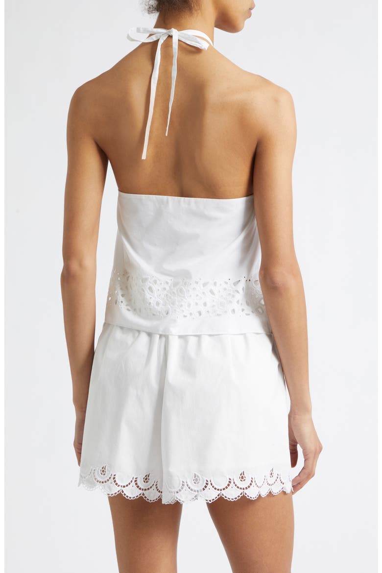 Aleia Halter Top, Alternate, color, WHITE