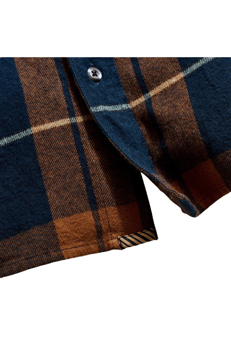 Billy Reid Bold Plaid Button-Down Shirt, Alternate, color, Carbon Blue Multi