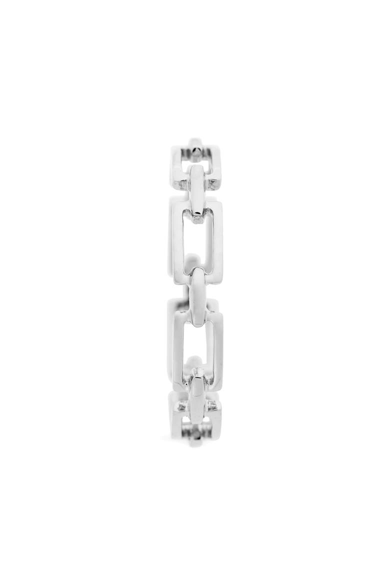 14K Gold Link Stacking Ring, Alternate, color, WHITE GOLD
