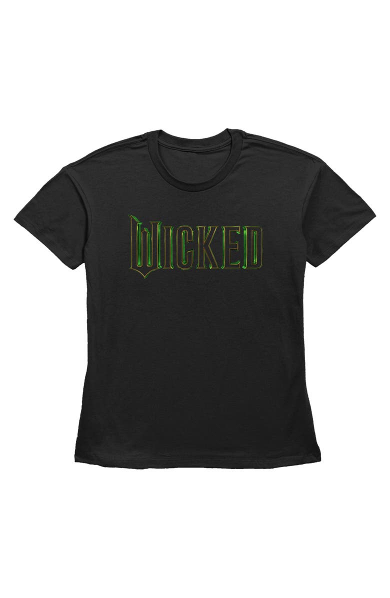 Wicked Women's Wicked Official Logo  Graphic T-Shirt, Main, color, Black Classic Logo