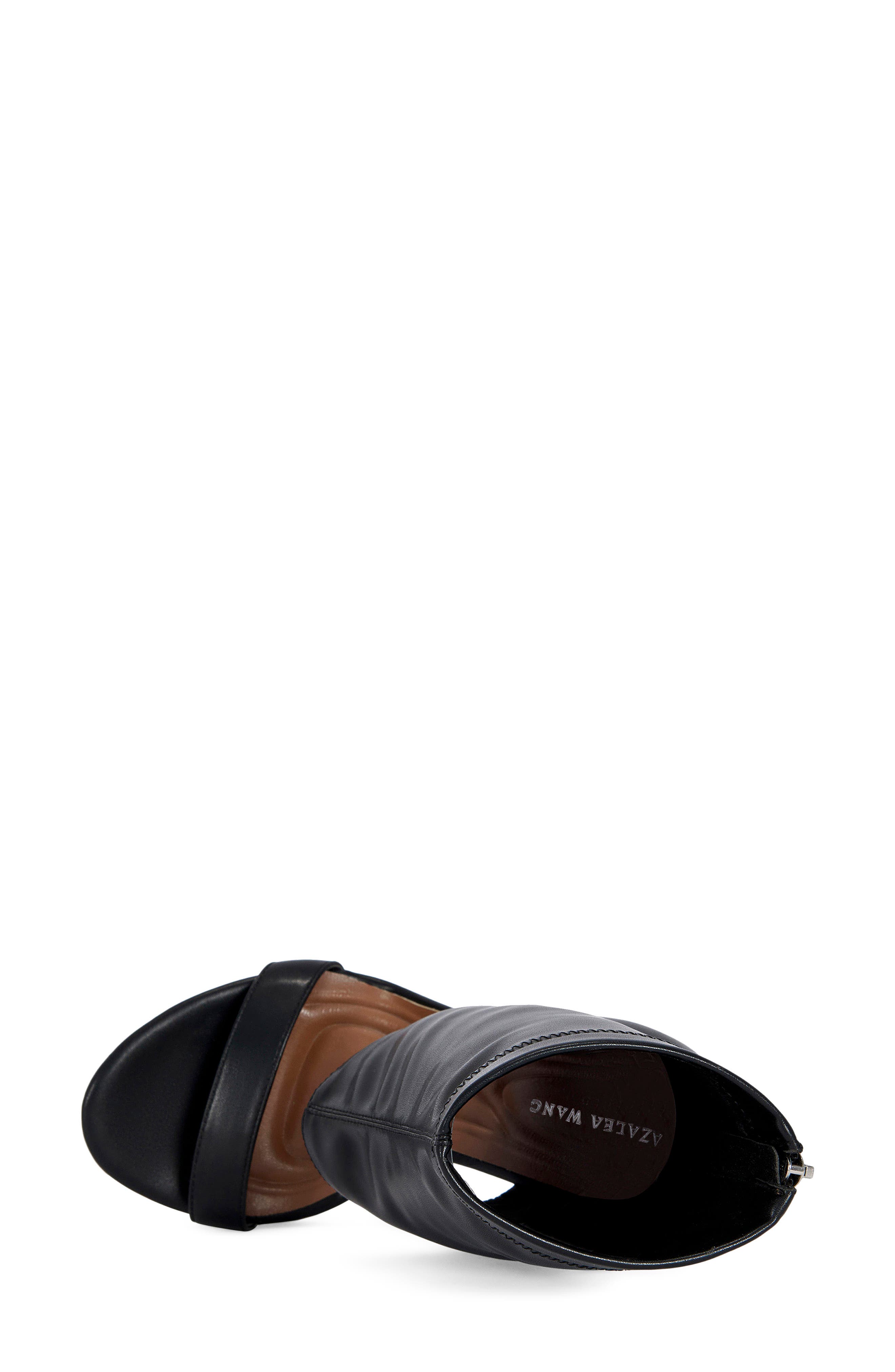 AZALEA WANG Dumisani Bootie Wedge Sandal, Alternate, color, 