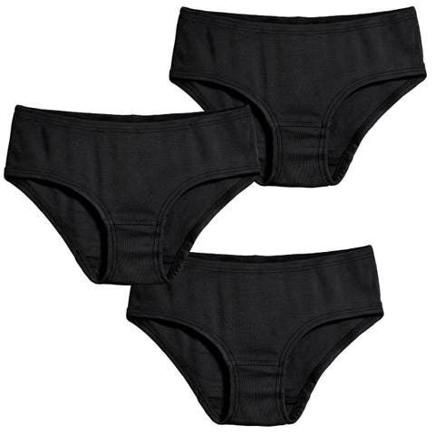 Girls Soft Cotton Brief 3-Pack (Toddler/Kids)