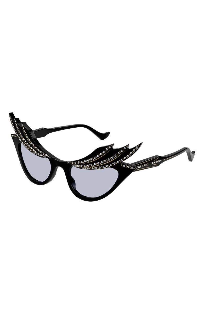 Gucci 50mm Cat Eye Sunglasses, Main, color,