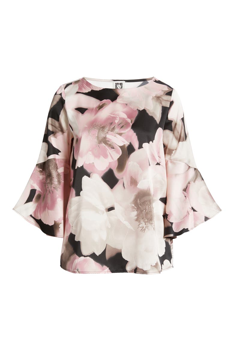 Flare Cuff Top, Alternate, color, ANNE BLACK MULTI