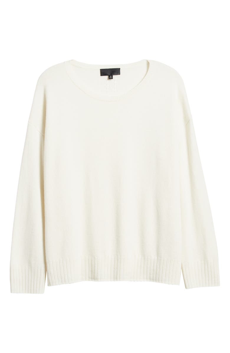 Nili Lotan Cashmere Boyfriend Sweater, Main, color, 