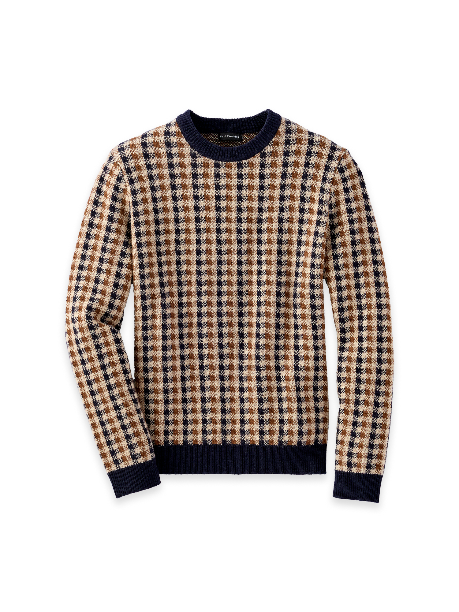 selected Navy/Brown