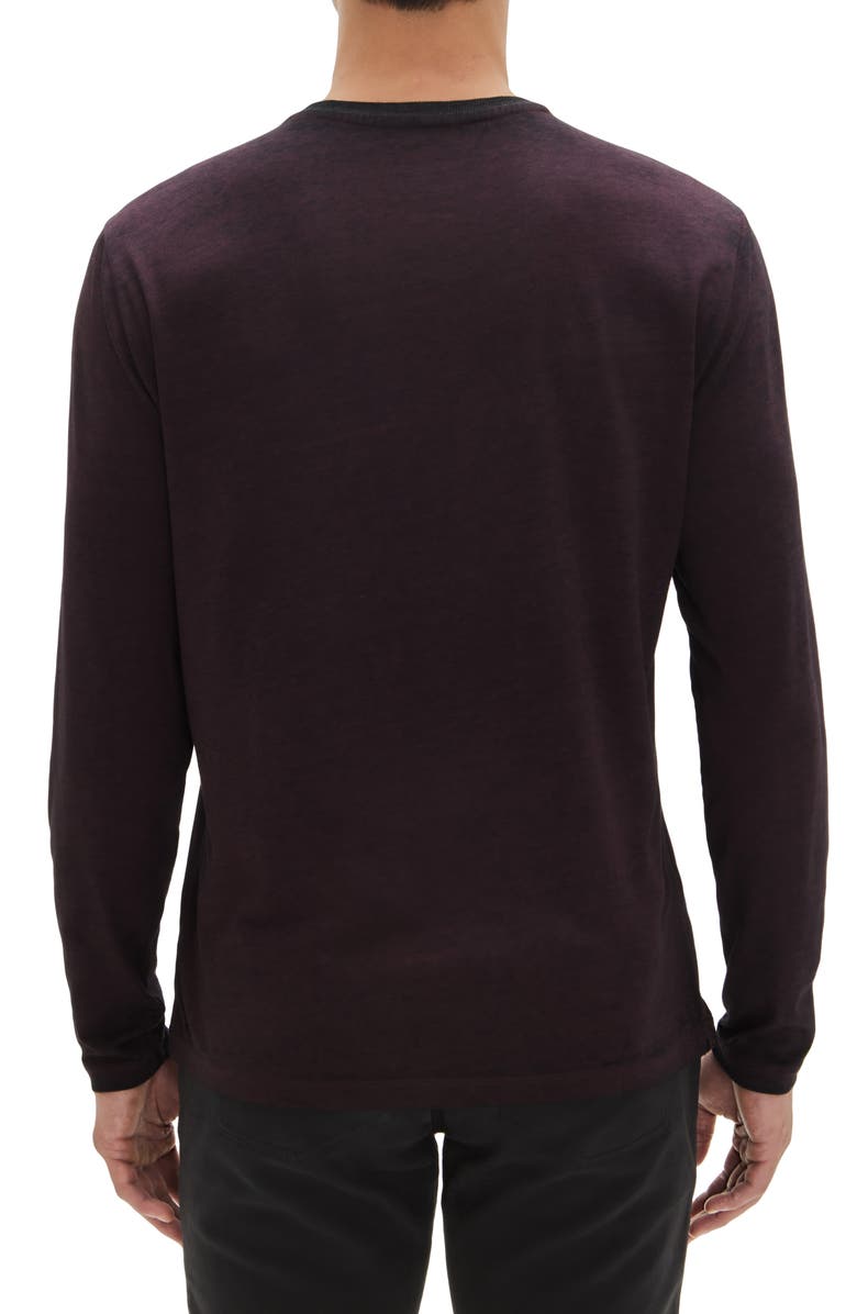 Robert Barakett Val Long Sleeve V-Neck T-Shirt, Alternate, color, 