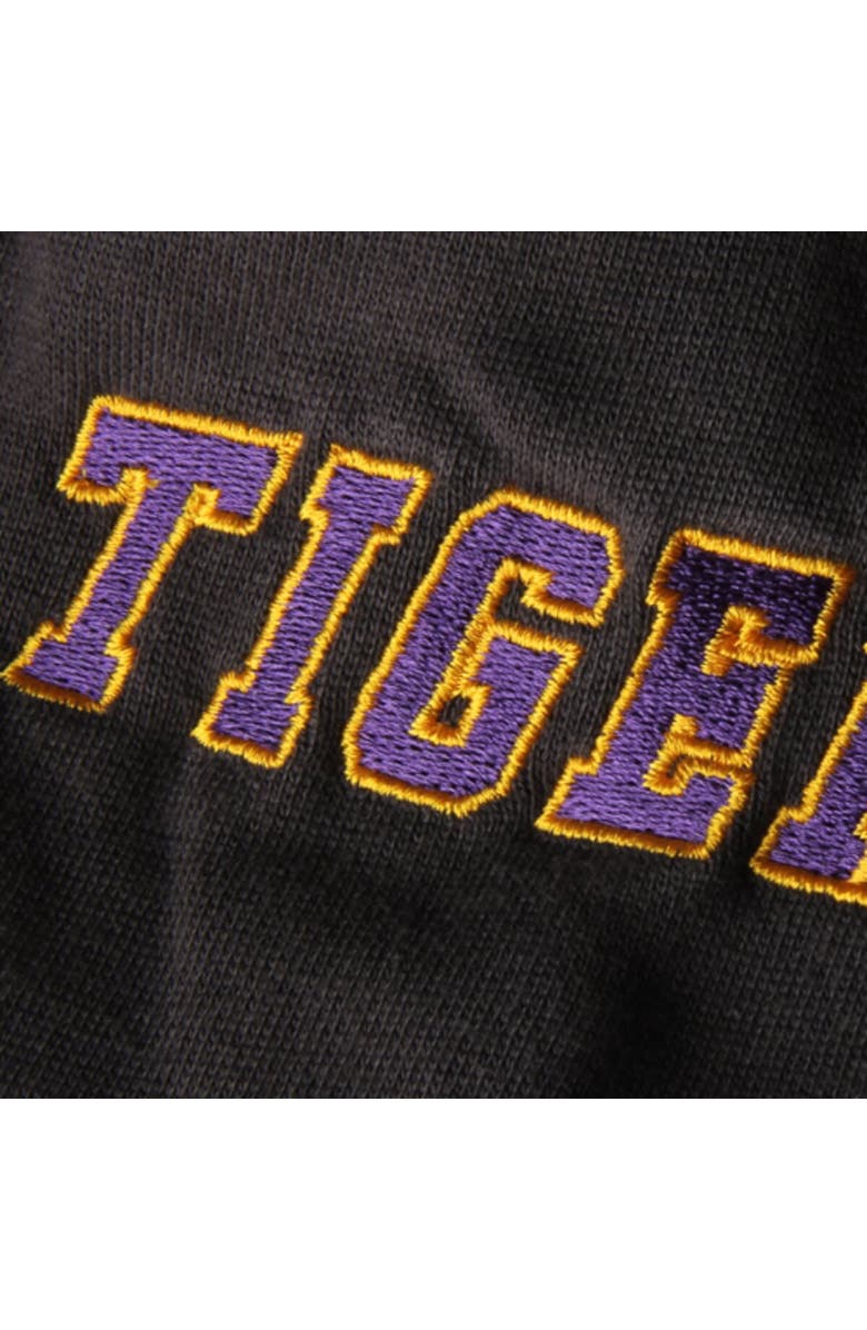 STADIUM ATHLETIC Youth Stadium Athletic Charcoal LSU Tigers Big Logo Pullover Hoodie, Alternate, color, Charcoal