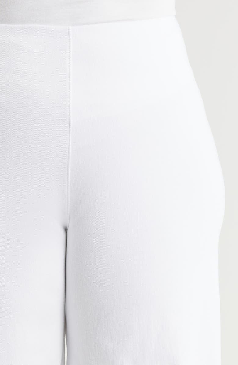 Lysse Eyelet Embroidered Wide Leg Crop Pants, Alternate, color, White