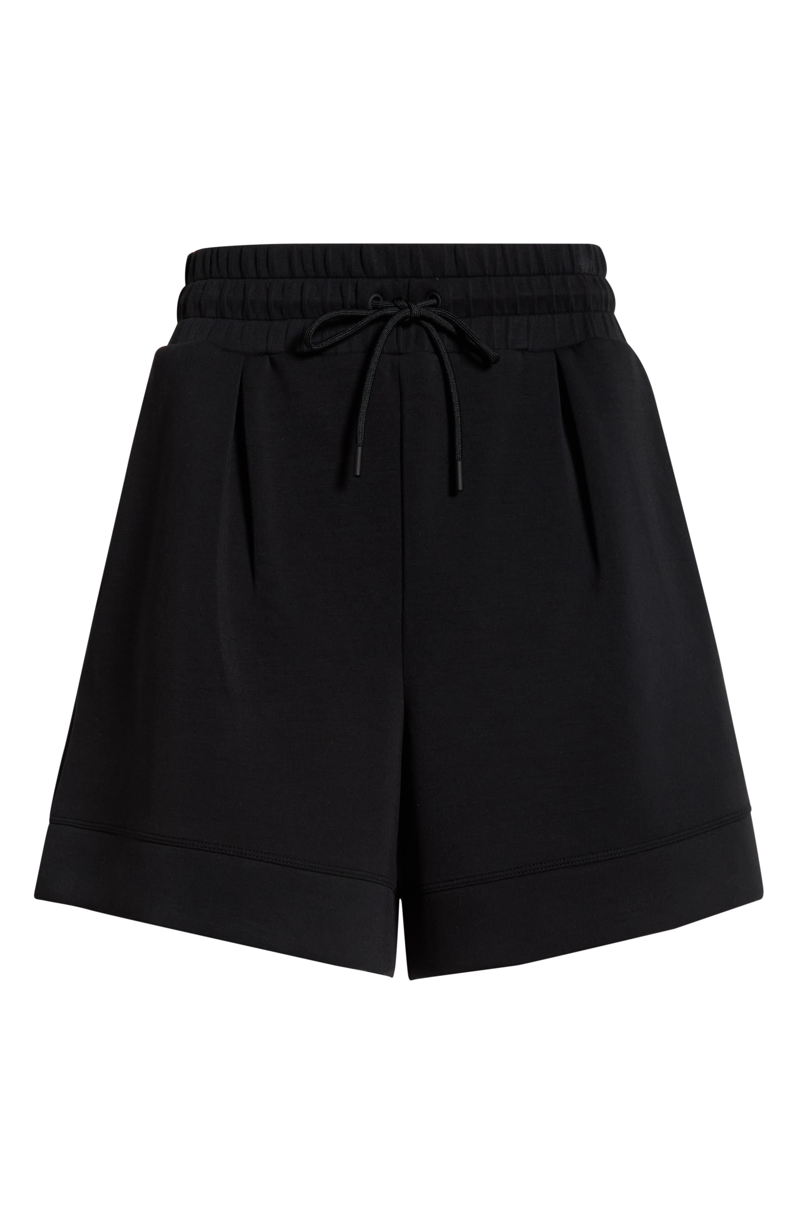 Zella Soft Luxe High Waist Knit Shorts (Women) | Nordstrom