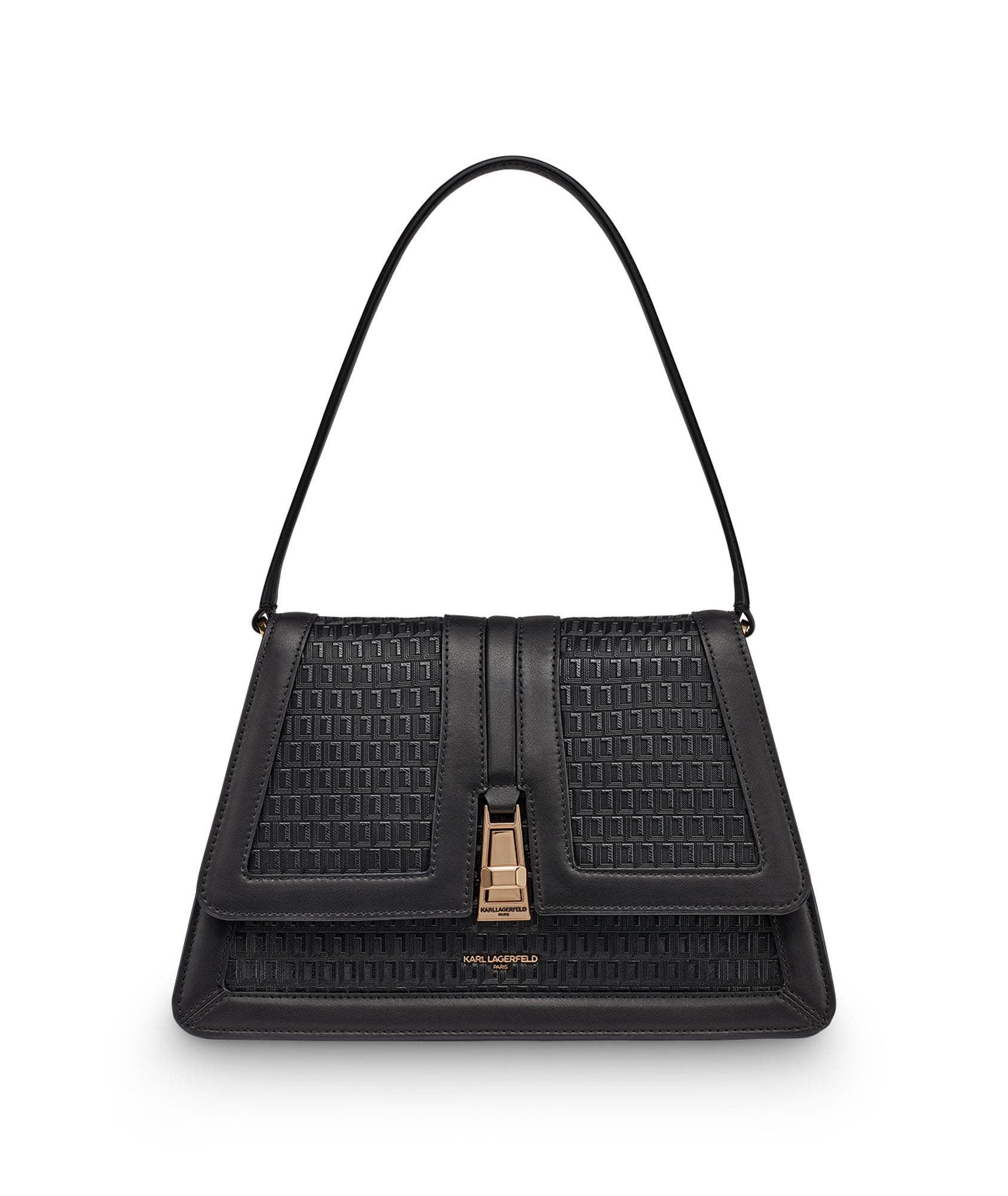 Mercerie Shoulder Bag, Main, color, Black/Gold