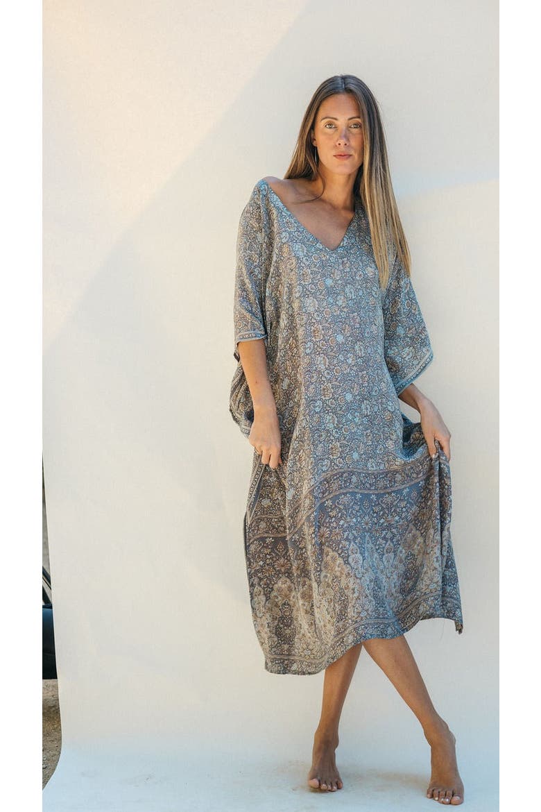 Long Caftan Mugu, Main, color, Grey