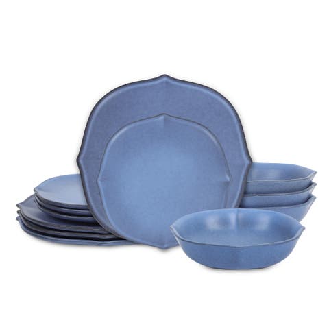 Baskerville Stoneware 12-Piece Dinnerware Set