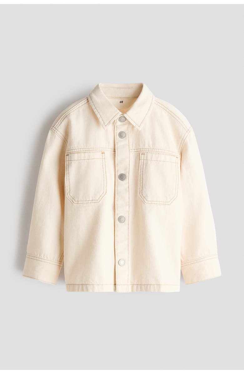 H&M Denim Overshirt, Main, color, 