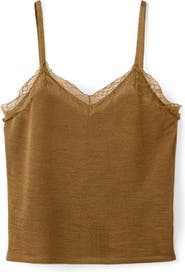 MANGO Mustasa Knit Camisole