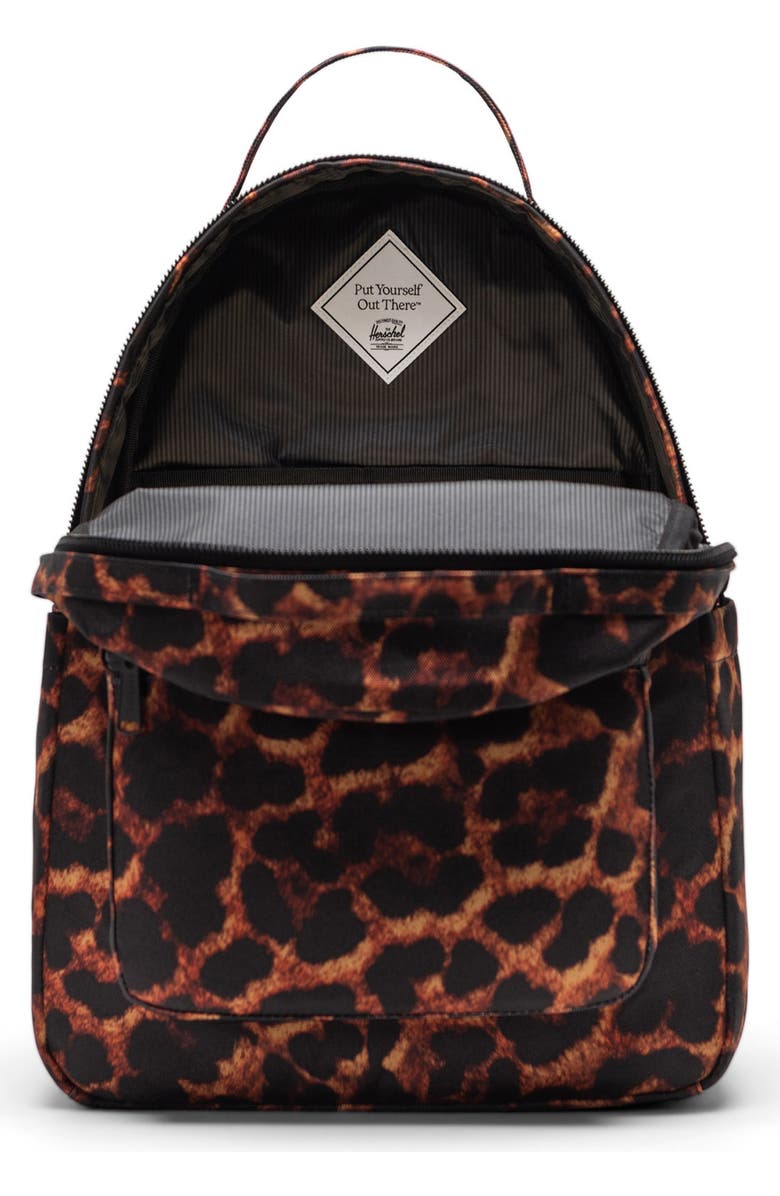 Herschel Supply Co. Nova Recycled Polyester Backpack, Alternate, color, Leopard