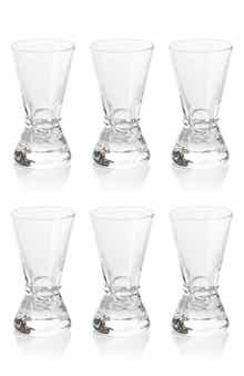 Set of 6 Jigger Shot Glasses