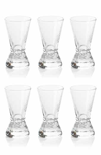 Set of 6 Jigger Shot Glasses