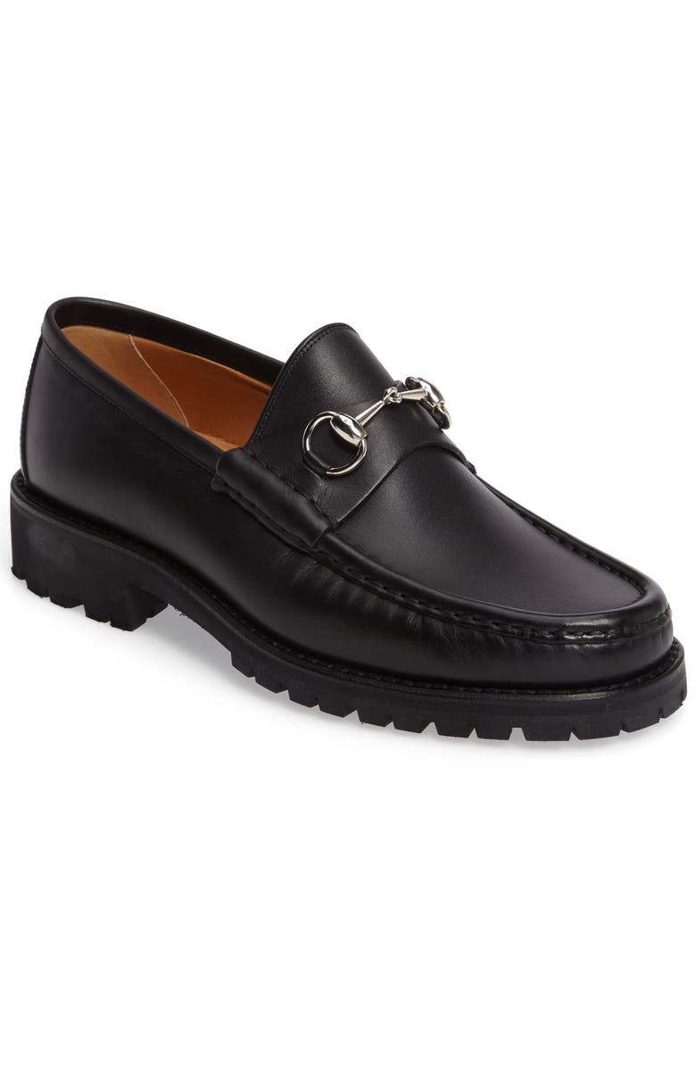 Gucci Classic Bit Lug Sole Loafer, Main, color,