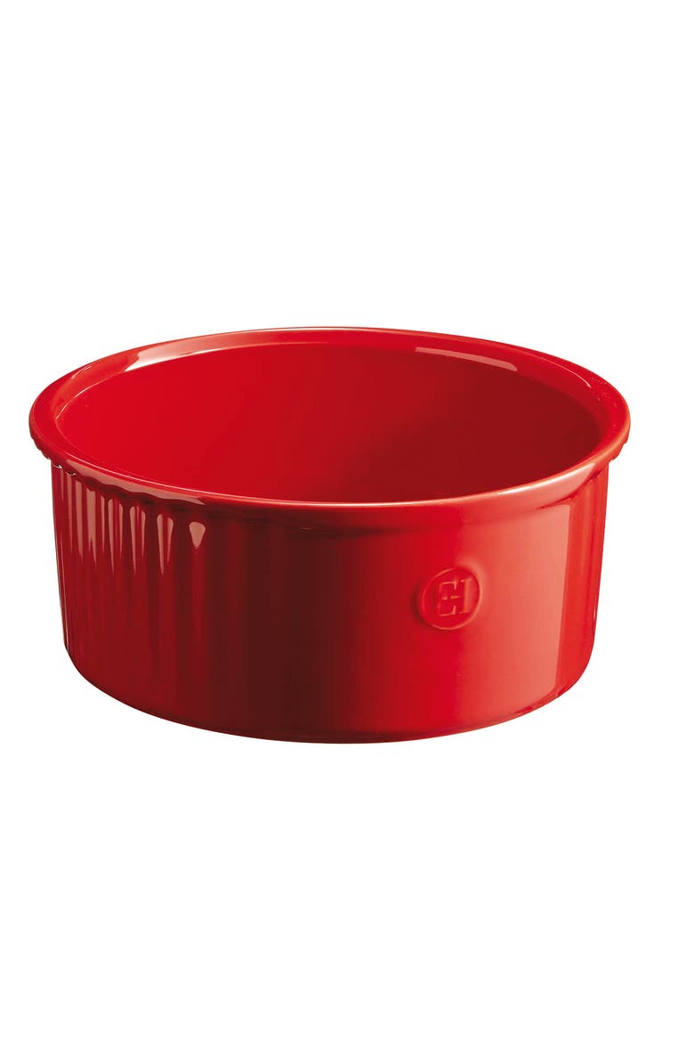 Souffle Dish, Main, color, Burgundy