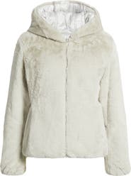 Save The Duck Laila Faux Fur Reversible Water Repellent Puffer Jacket