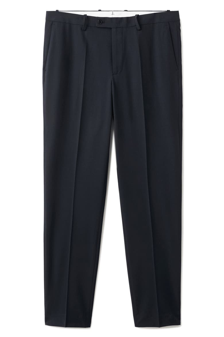 London Regular Fit Dress Pants, Alternate, color, DARK NAVY