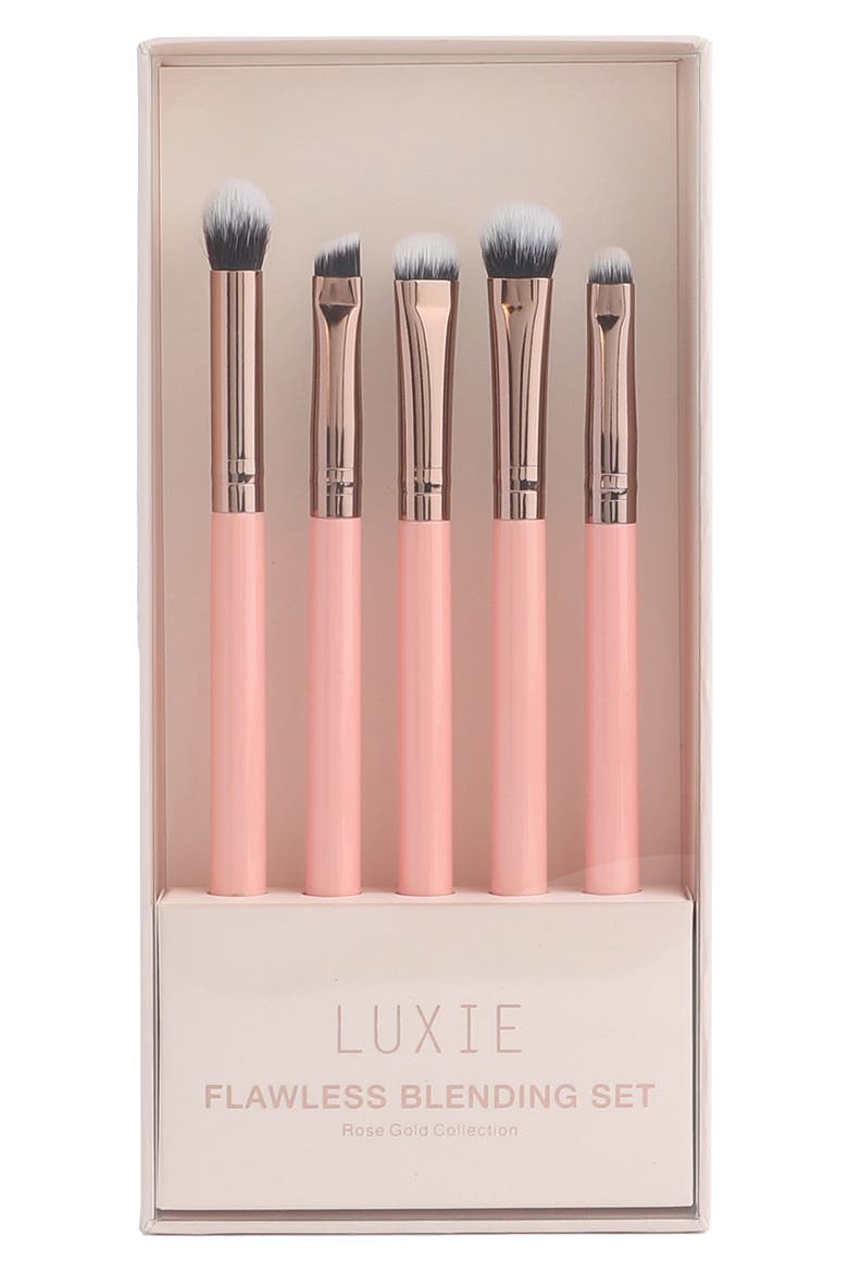Rose Gold Flawless Blending Brush Set $76 Value, Alternate, color, NO COLOR