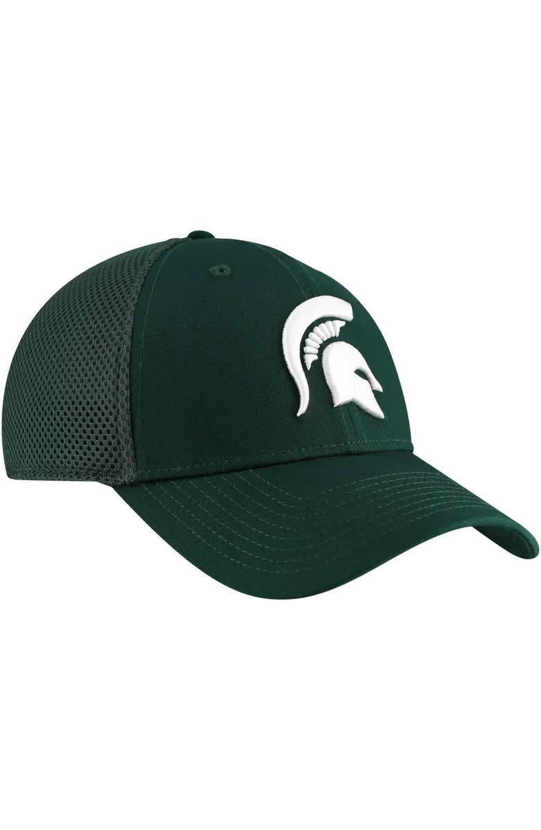 TOP OF THE WORLD Men's Top of the World Green Michigan State Spartans Spacer Flex Hat, Alternate, color, Green