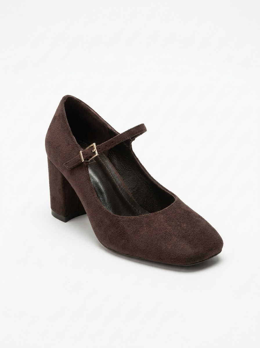Brown Suede