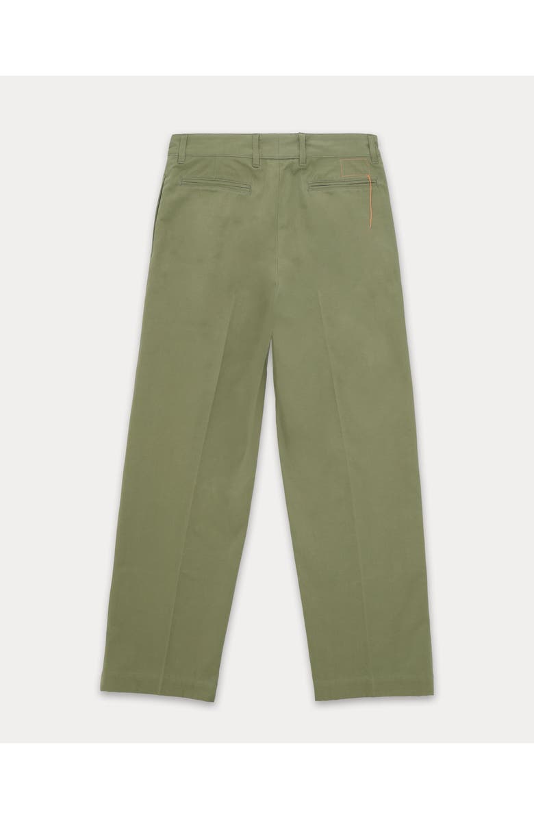 Fortela Newyork Pleated Cotton Trousers, Alternate, color, Sage Green