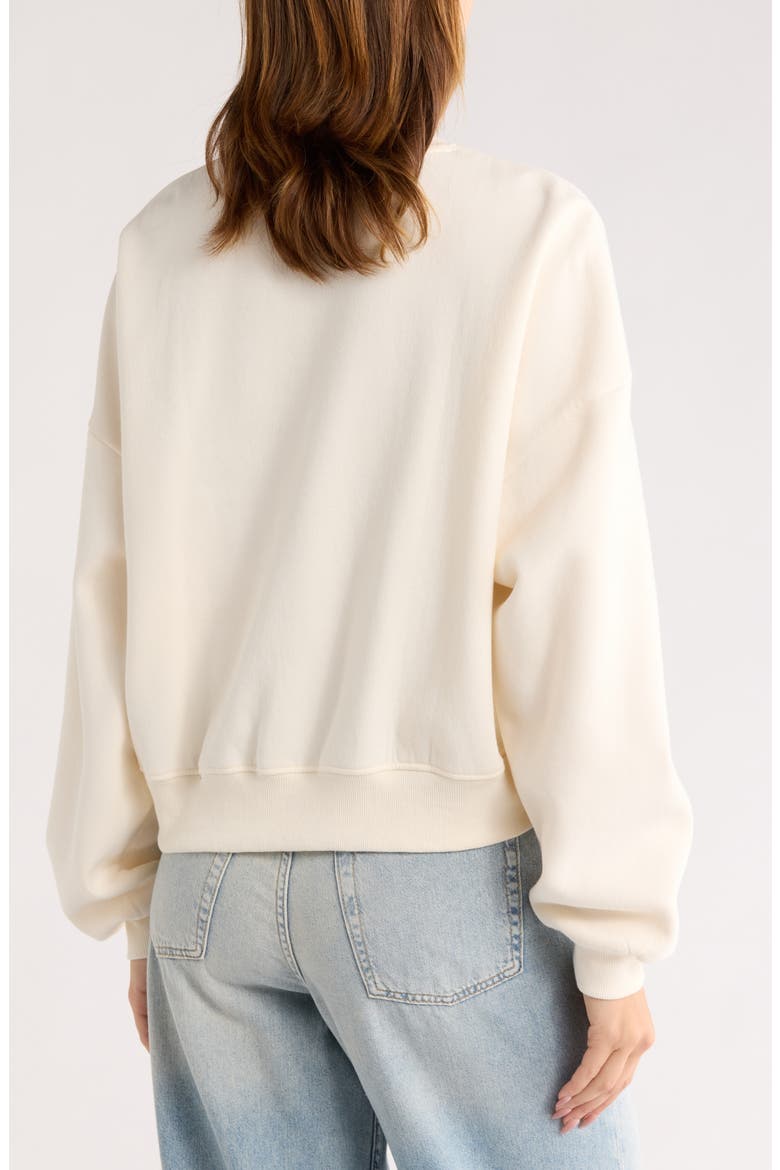 Emotionally Unavailable Sweatshirt, Alternate, color, CREAM