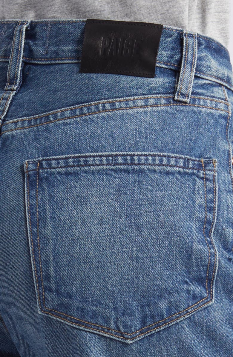PAIGE Sawyer High Waist Straight Leg Jeans, Alternate, color, 