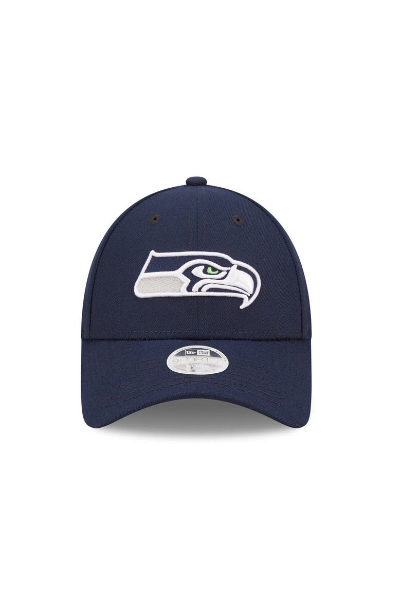 New Era Women's New Era College Navy Seattle Seahawks Simple 9FORTY Adjustable Hat, Alternate, color, 