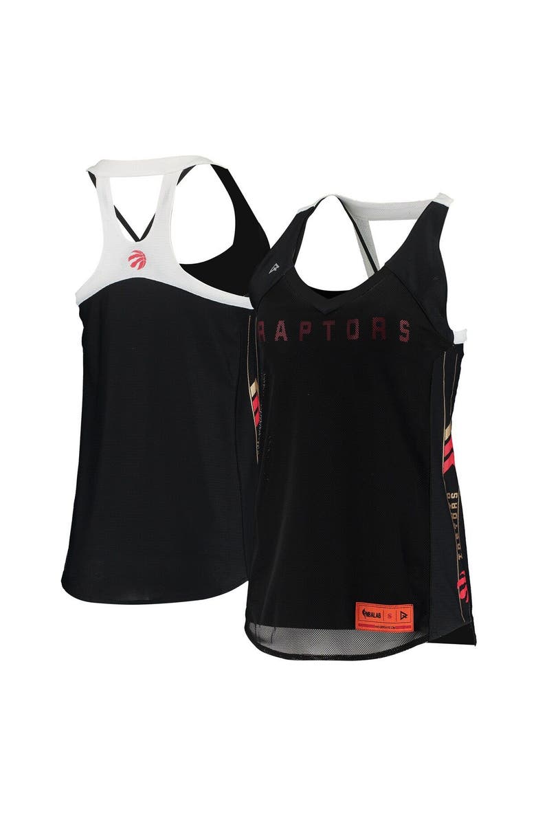 QORE Women's Qore Black Toronto Raptors Dual Team Tank Top, Main, color, 
