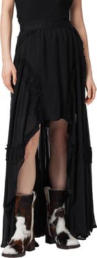 AllSaints Dorina High Low Skirt