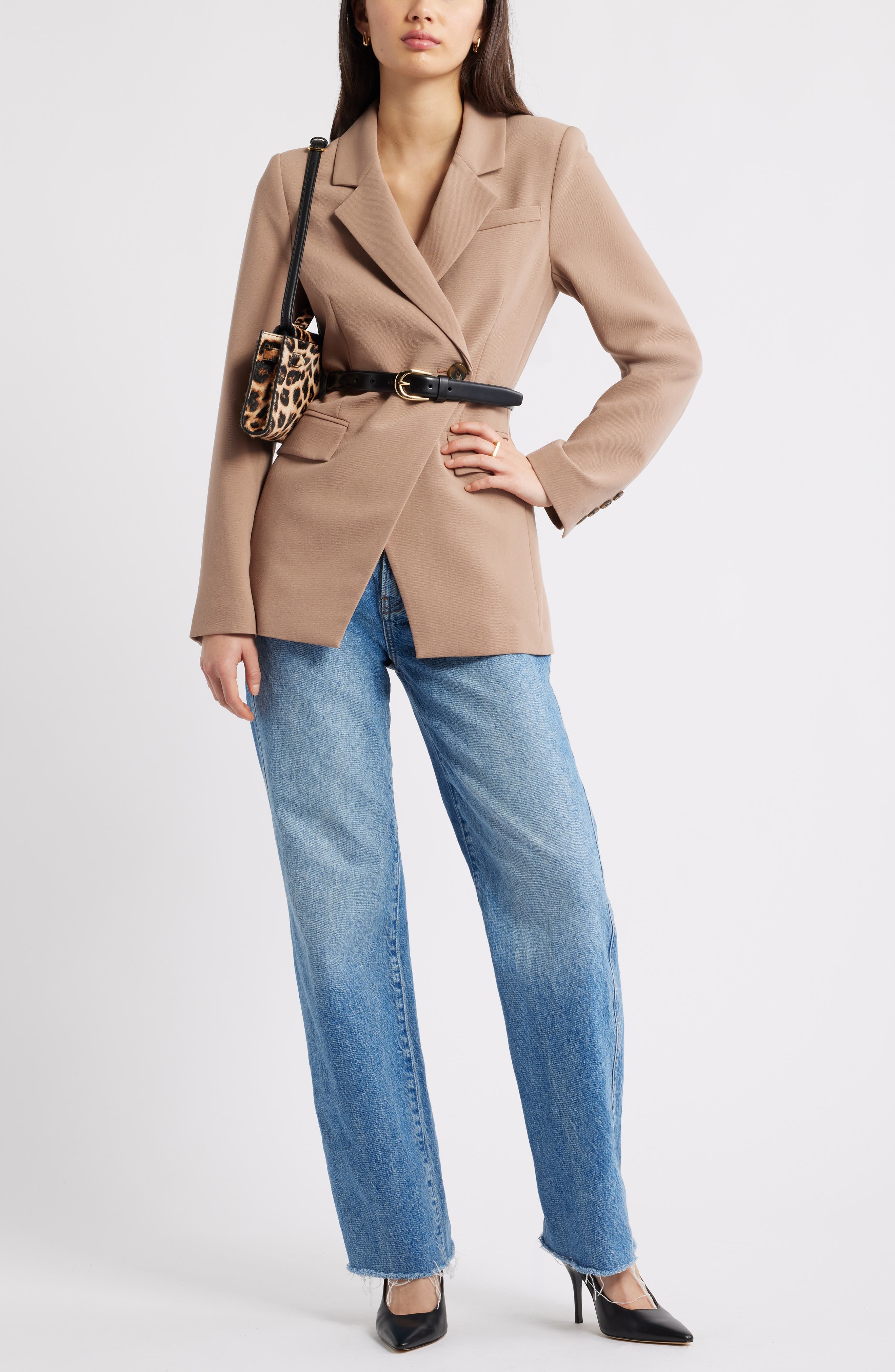 The Icon Asymmetric Fitted Blazer - image 4