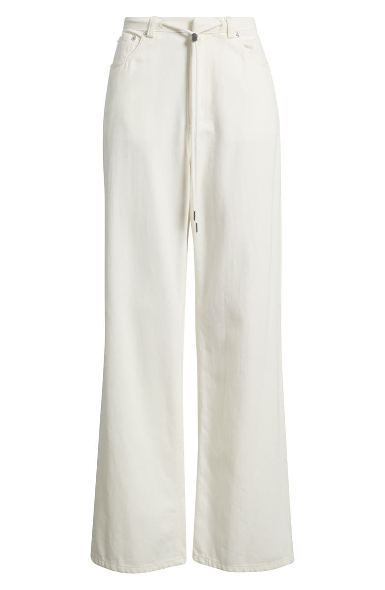 Rails Normandie Drawstring Wide Leg Jeans, Main, color, Ivory