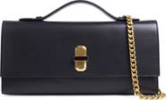 Favorite Daughter Leather Top Handle Convertible Clutch