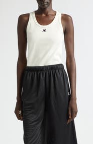 Courrèges '90s Cotton Rib Tank