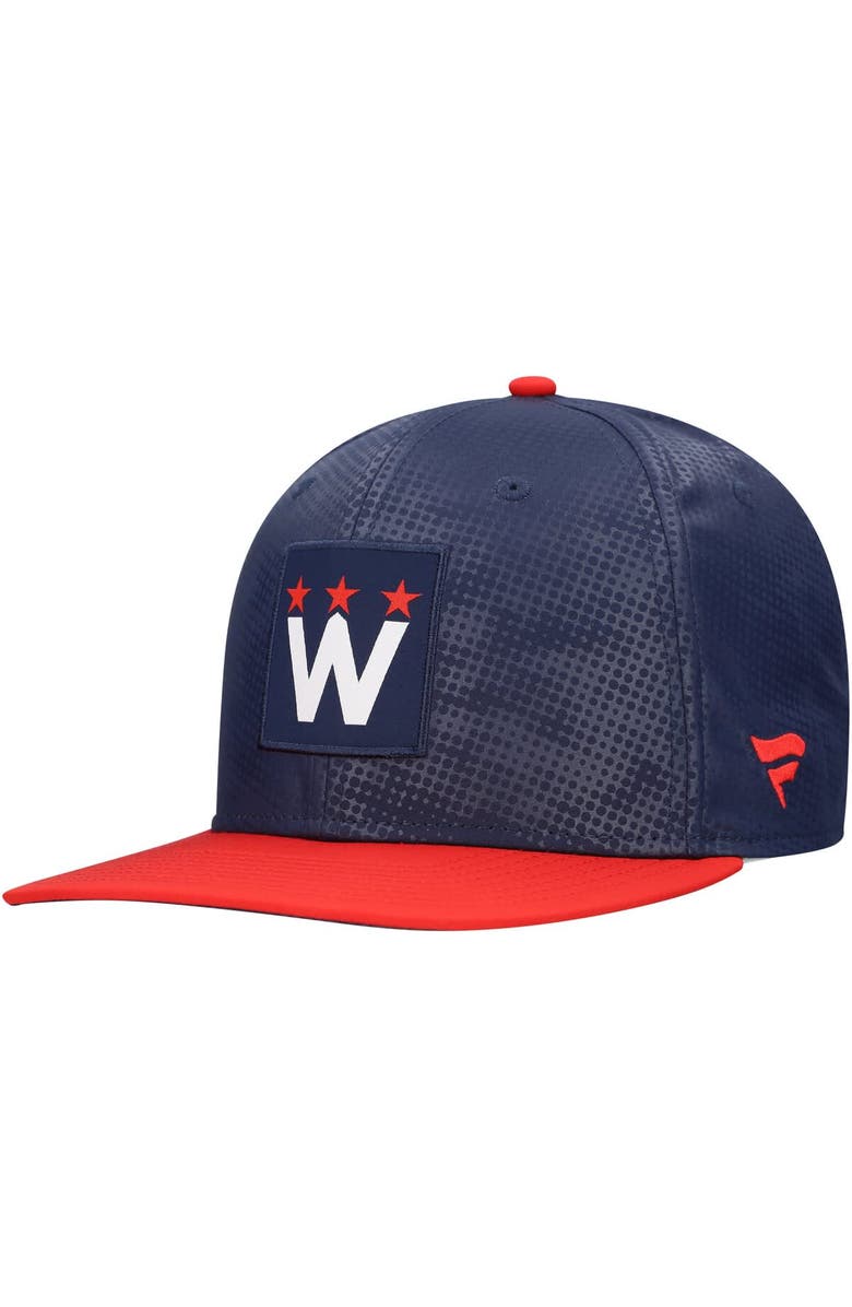 FANATICS Men's Fanatics  Navy Washington Capitals Authentic Pro Rink Snapback Hat, Alternate, color, Navy