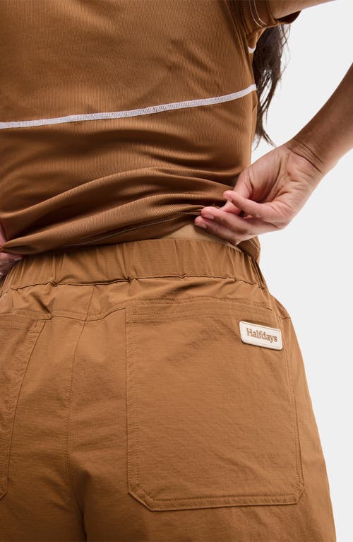Halfdays Rosalie Trail Shorts In Nuthatch