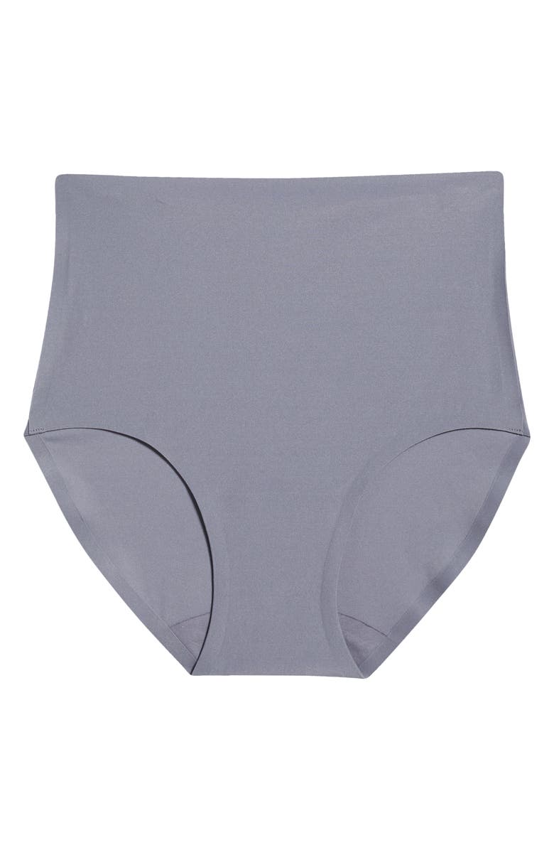 Chantelle Lingerie Soft Stretch High Waist Briefs, Alternate, color, Smoke Grey